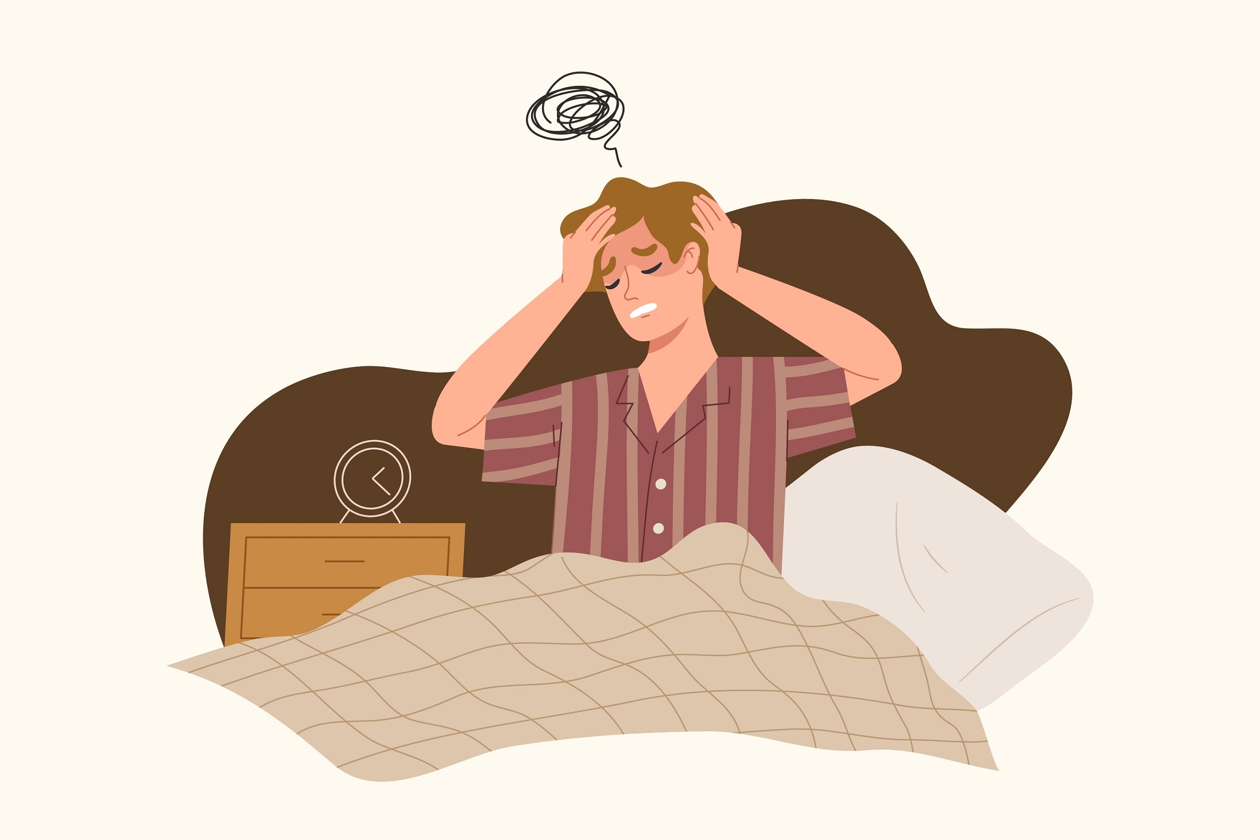 لماذا أحيانًا يجعلك التوتر أكثر رغبة بالنوم؟