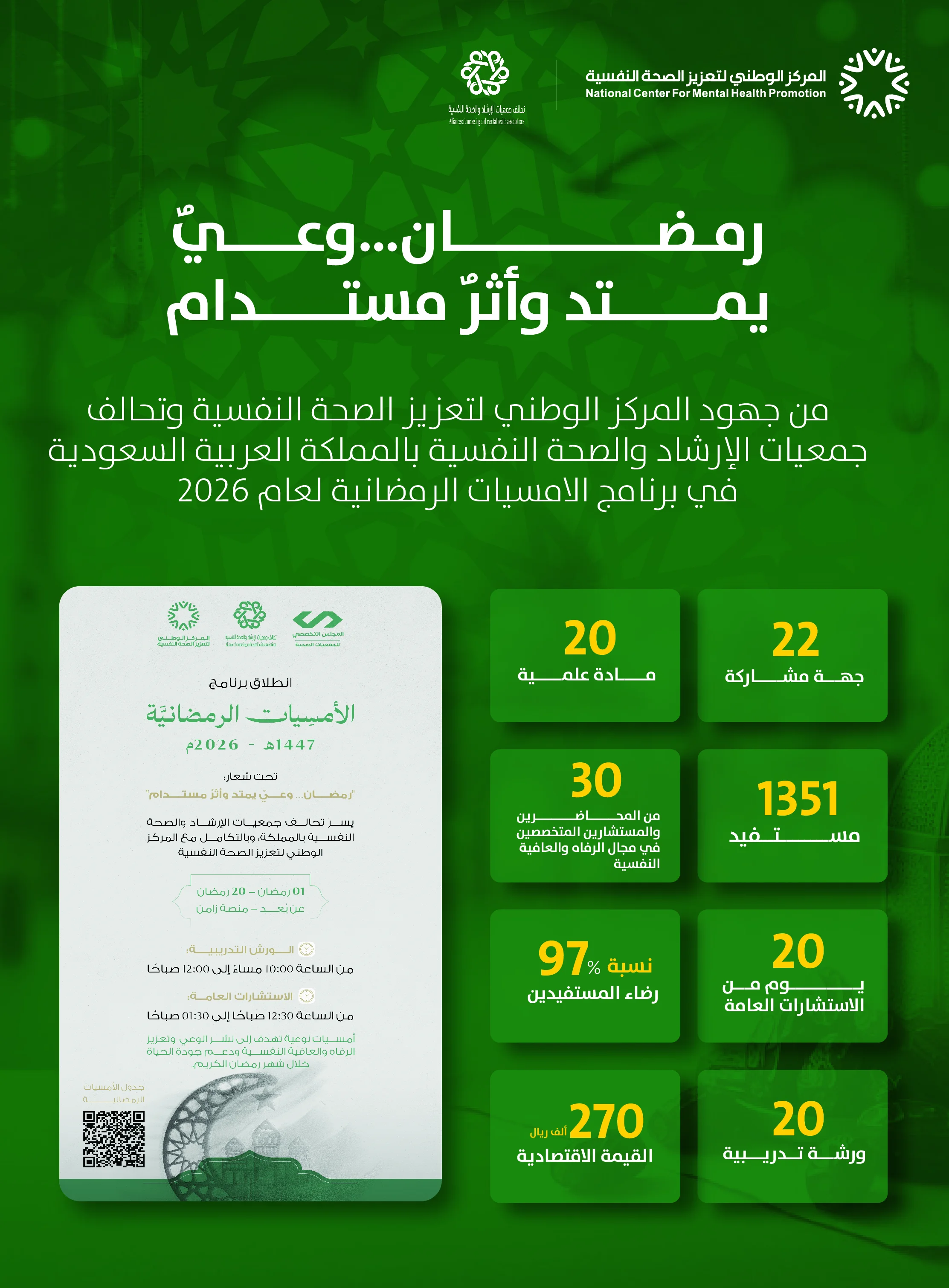 في إطار تعزيز جودة الحياة النفسية و...